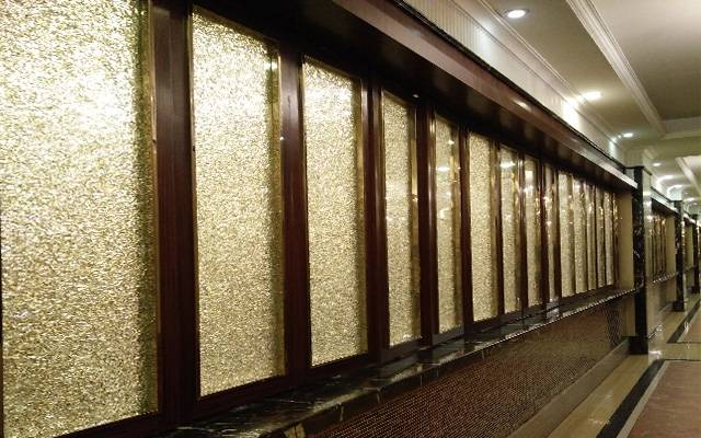 Glittering Corridor glass partition wall