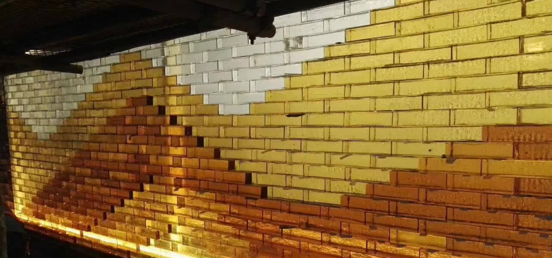 Color Solid Glass Blocks For wall