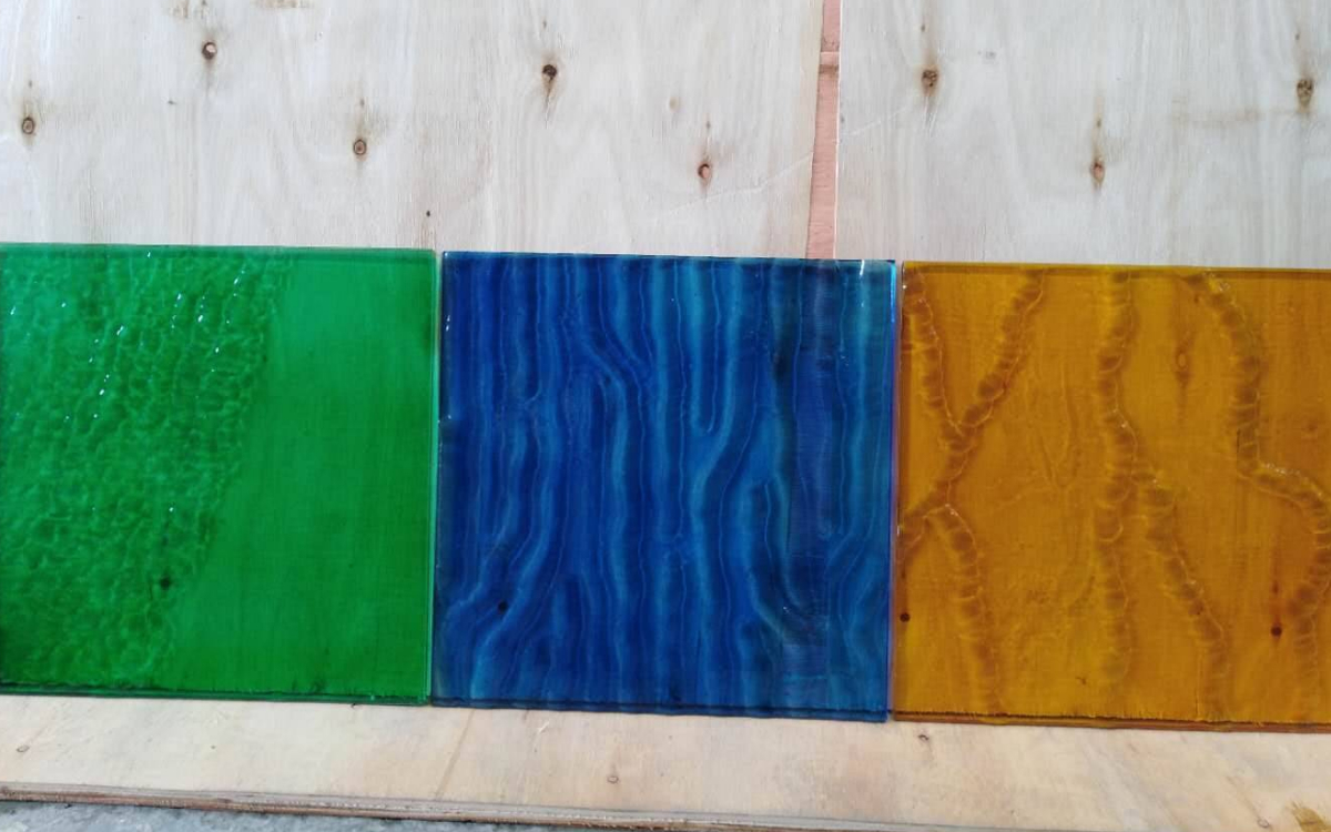 New type of fused glass