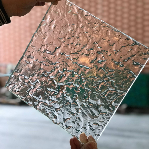 Clouds clear melting glass panels