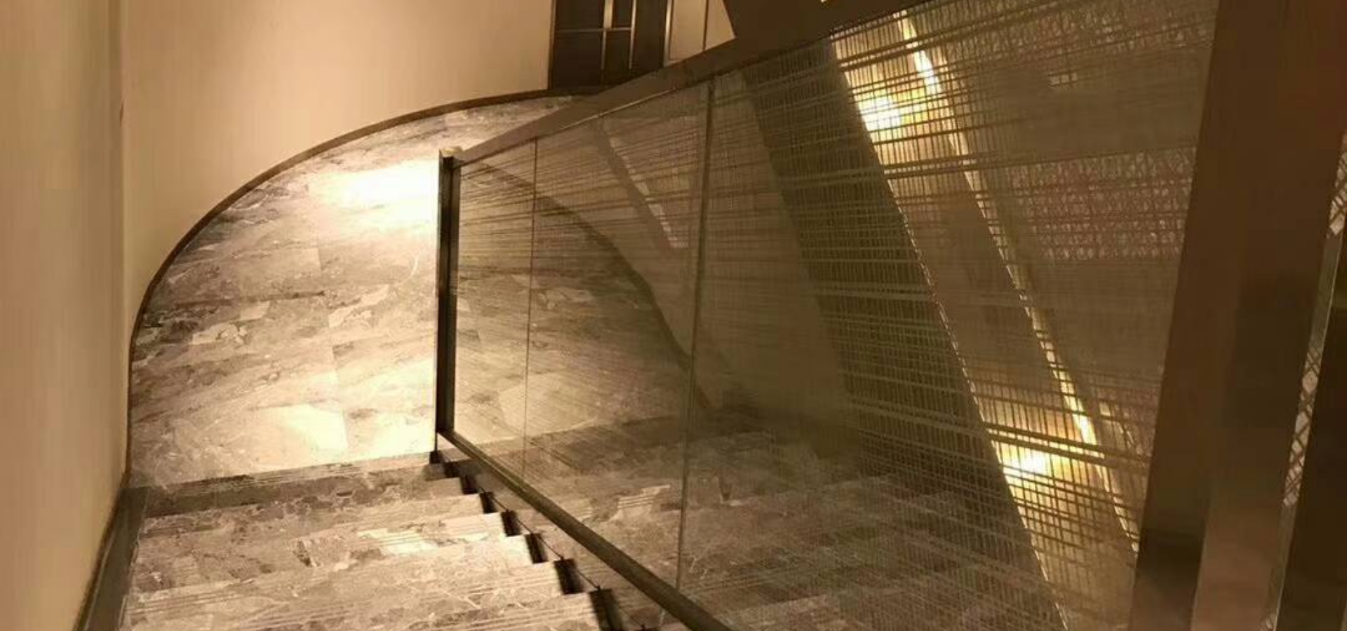 Transparent Balustrade safety tempered glass