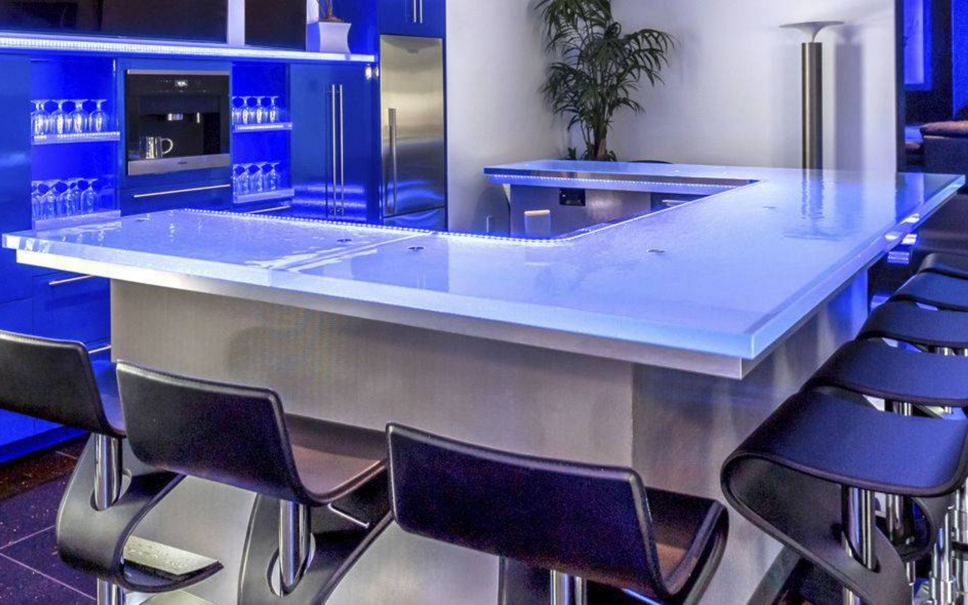 Fusion Glass Countertop